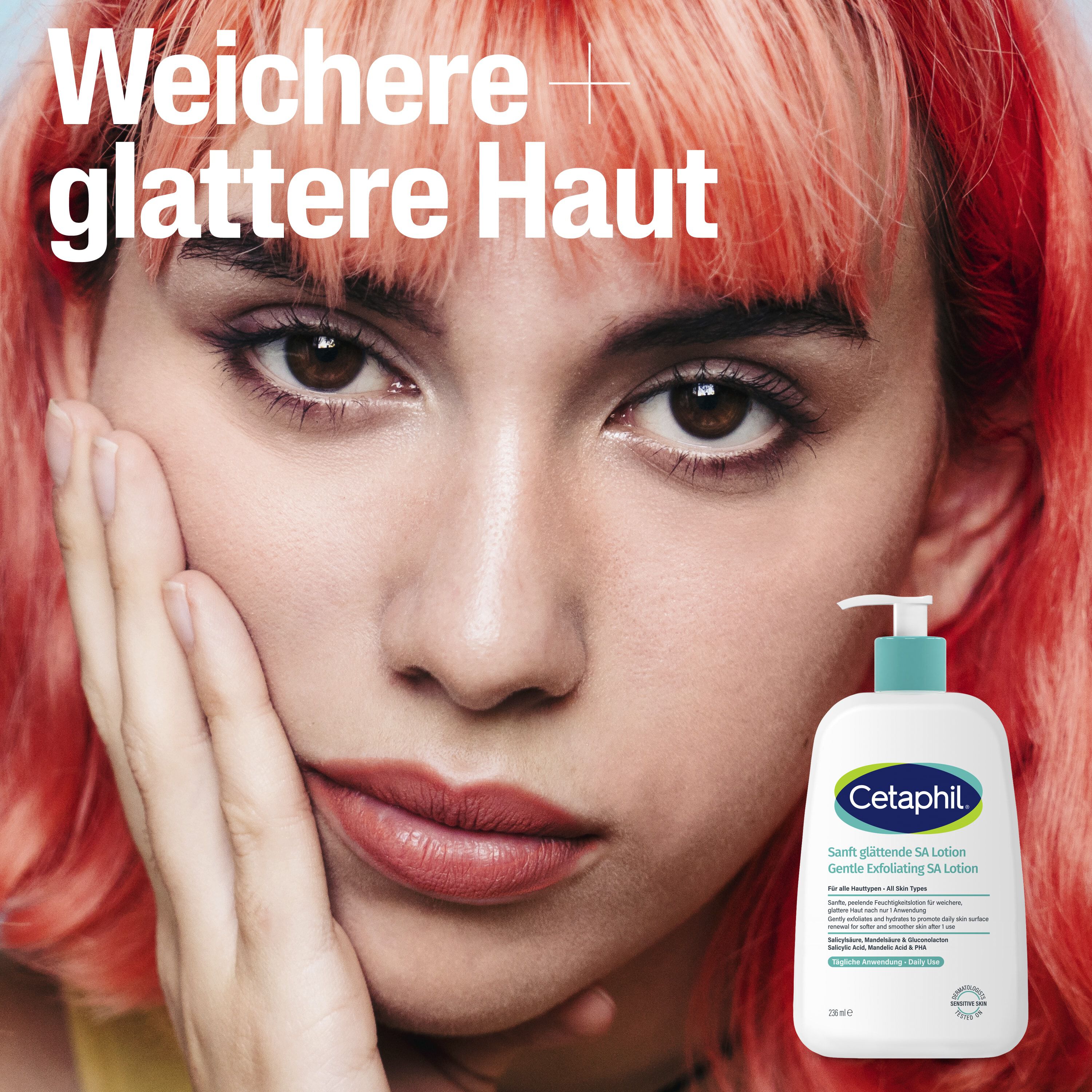 Sanft gl&auml;ttende SA Lotion