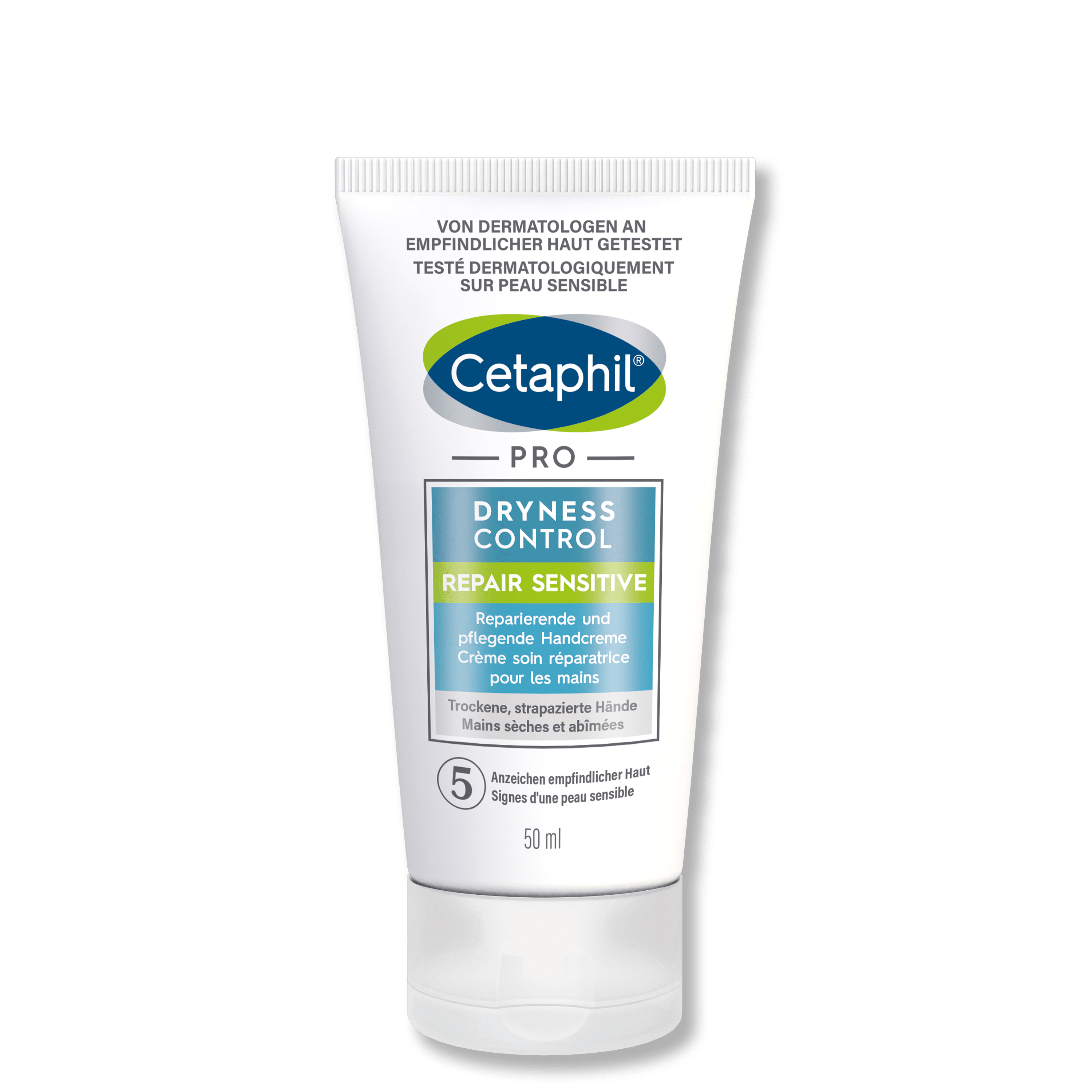 PRO DRYNESS CONTROL REPAIR SENSITIVE Cr&egrave;me soin r&eacute;paratrice pour les mains