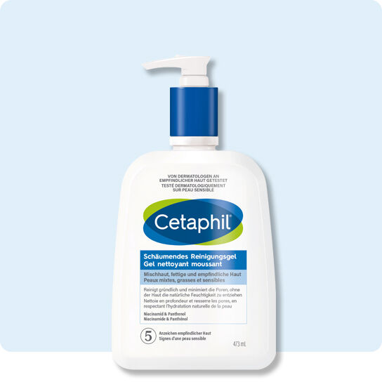 Gel nettoyant moussant