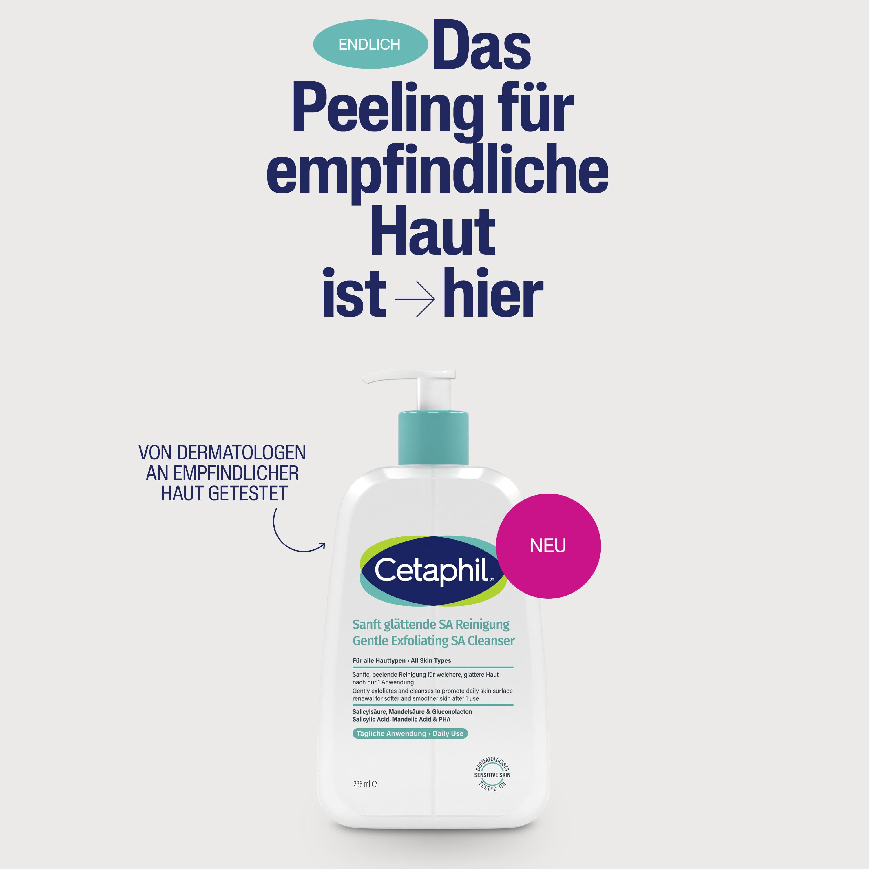 Sanft gl&auml;ttende SA Reinigung